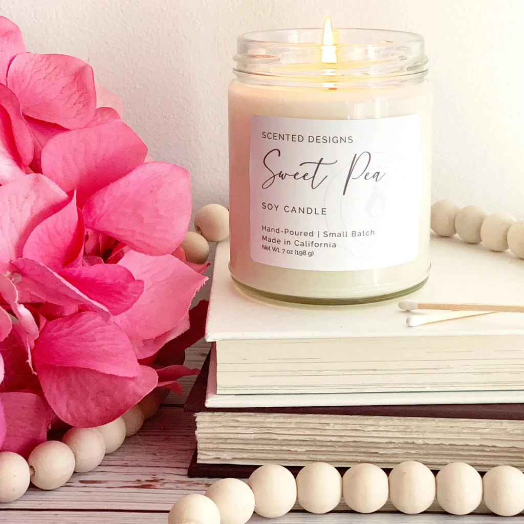 Sweet Pea Soy Candle