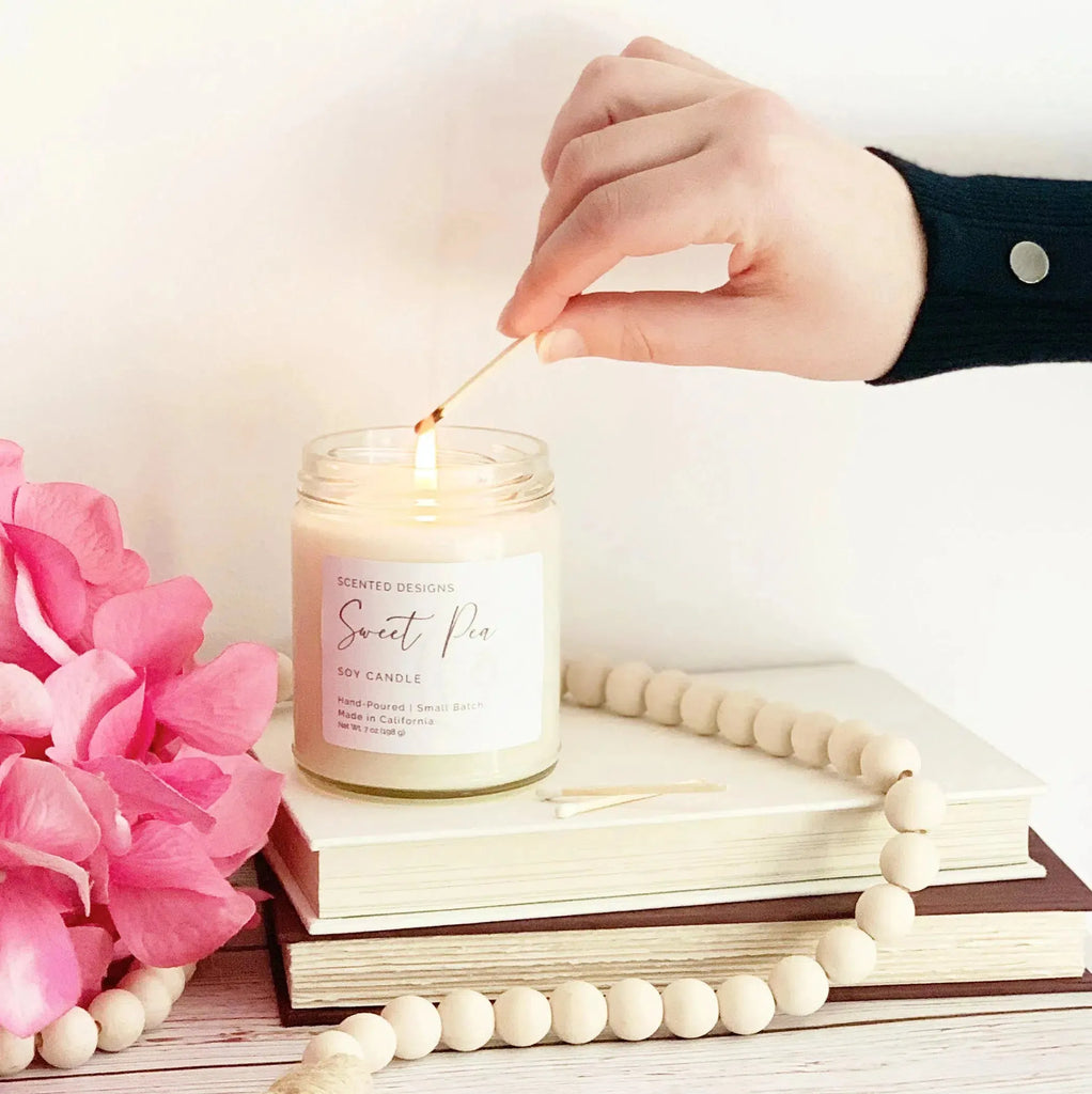 Sweet Pea Soy Candle