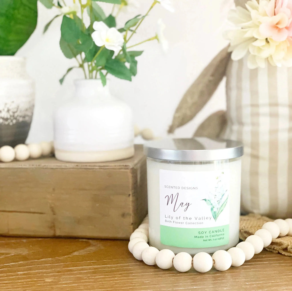 Birth Flower Candles Collection - Mothers Day Gift