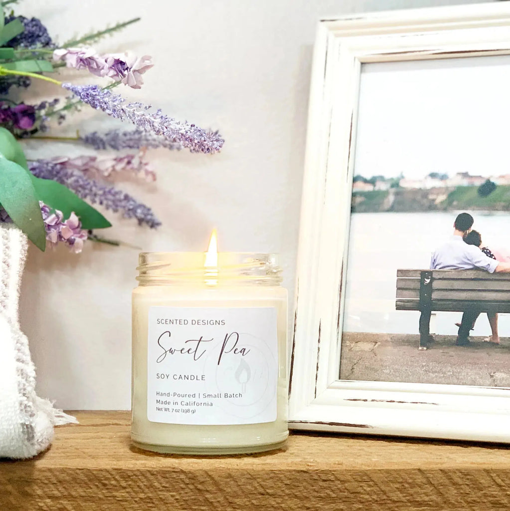 Sweet Pea Soy Candle