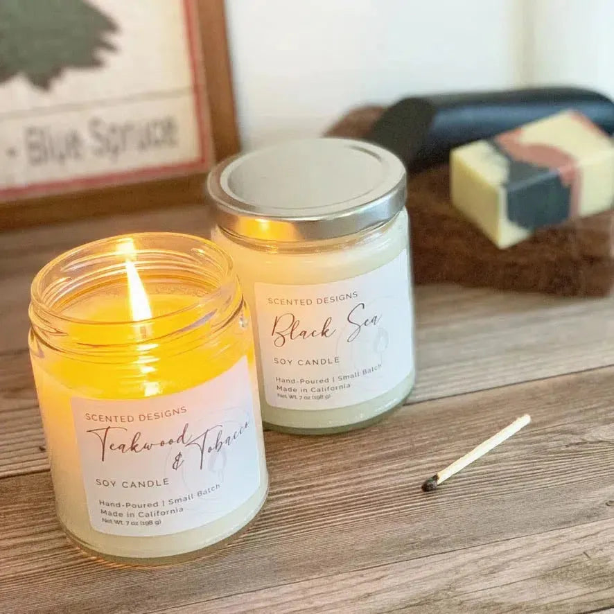 Teakwood and Tobacco Soy Candle