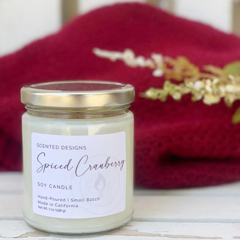 Spiced Cranberry Soy Candle