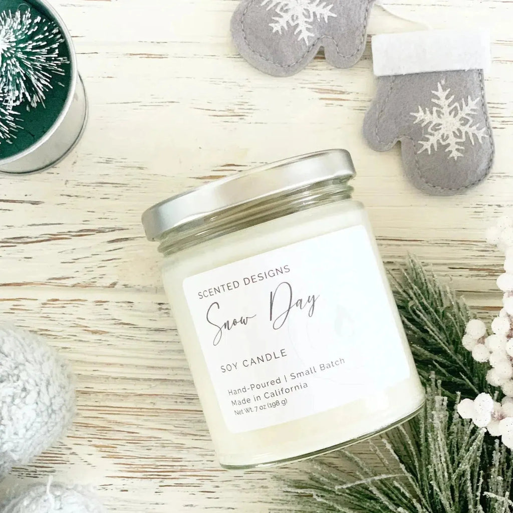 Snowy Bundle - 3 Soy Candles