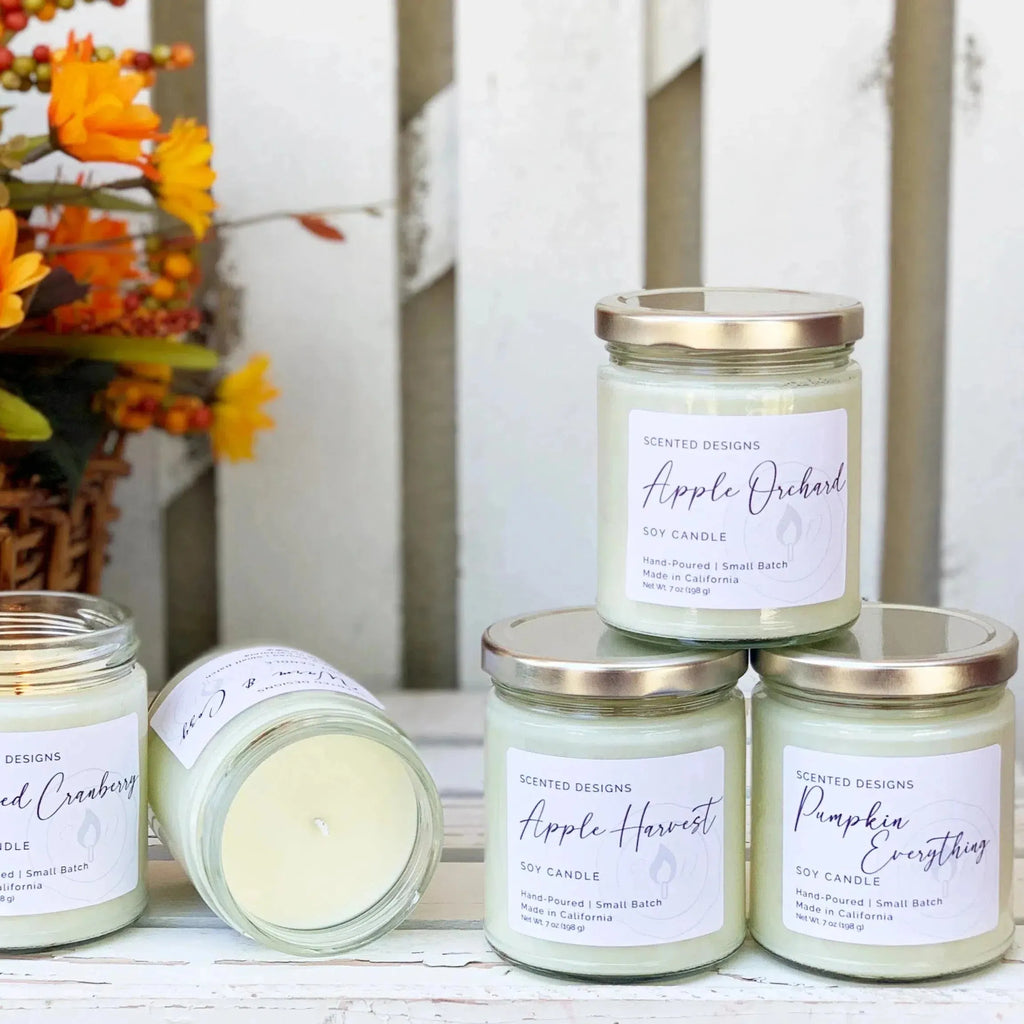 Fall Candle Set - Choose 4 Scents!