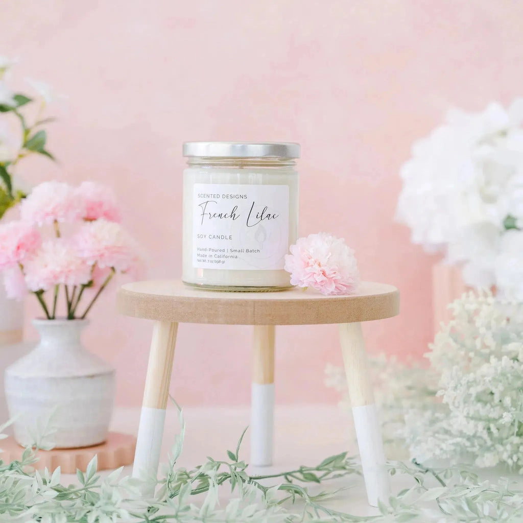 French Lilac Soy Candle