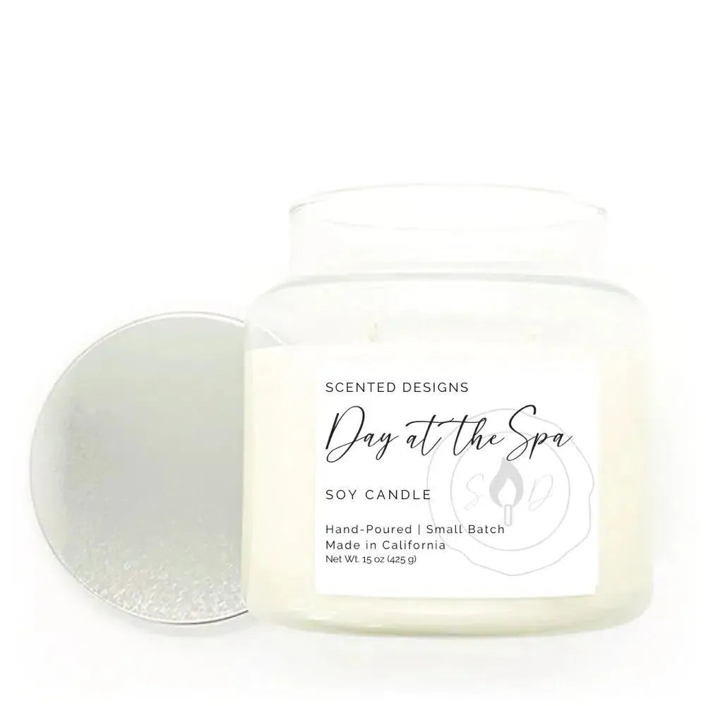 Day at the Spa Apothecary Jar Candle