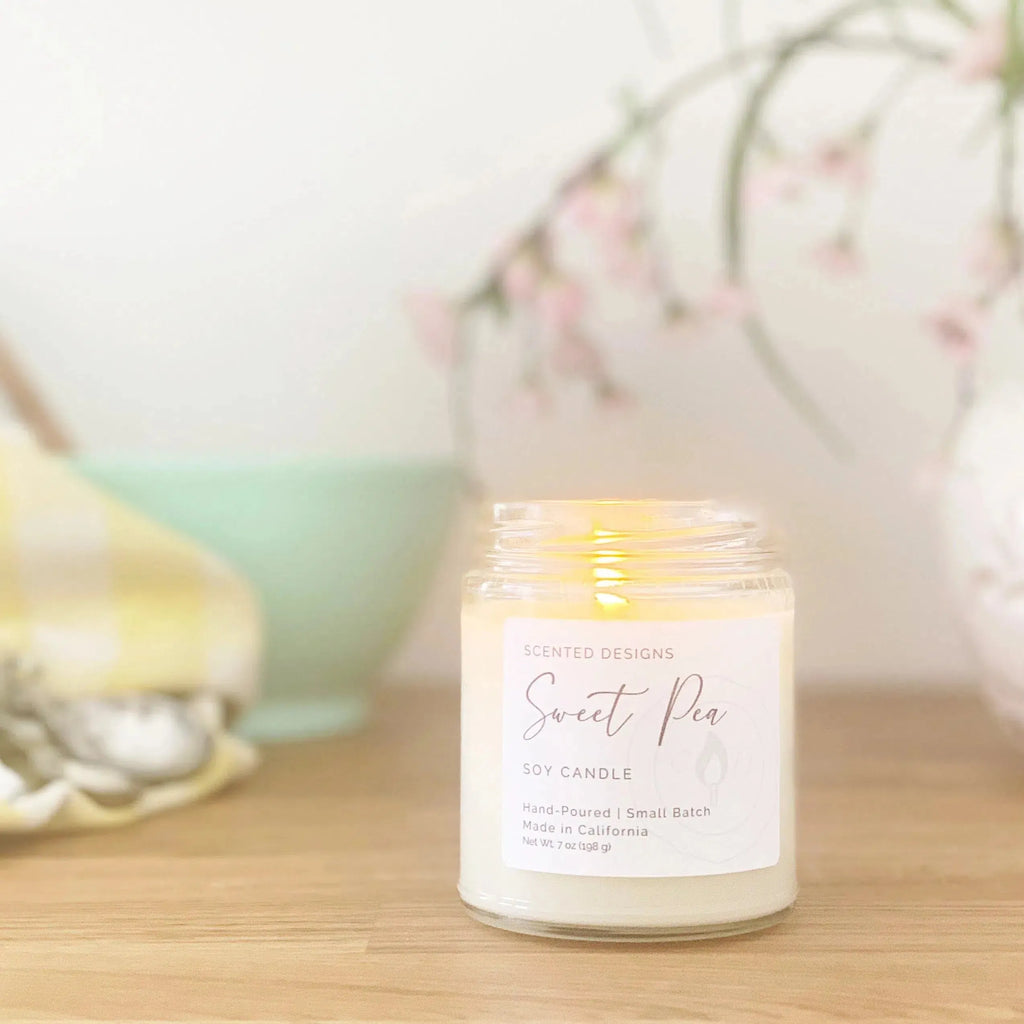 Sweet Pea Soy Candle